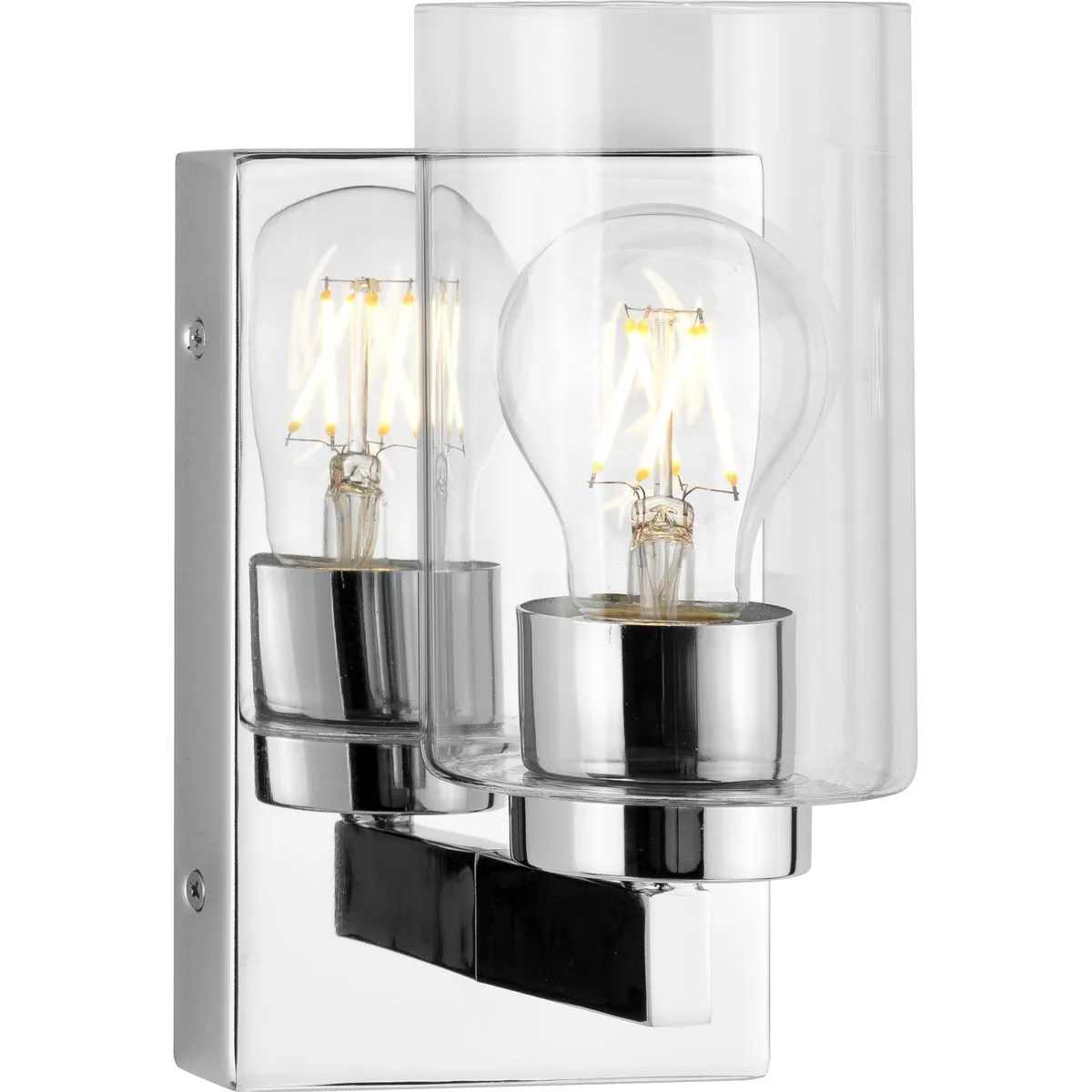 Goodwin Collection One-Light Vanity Light with Clear Glass
