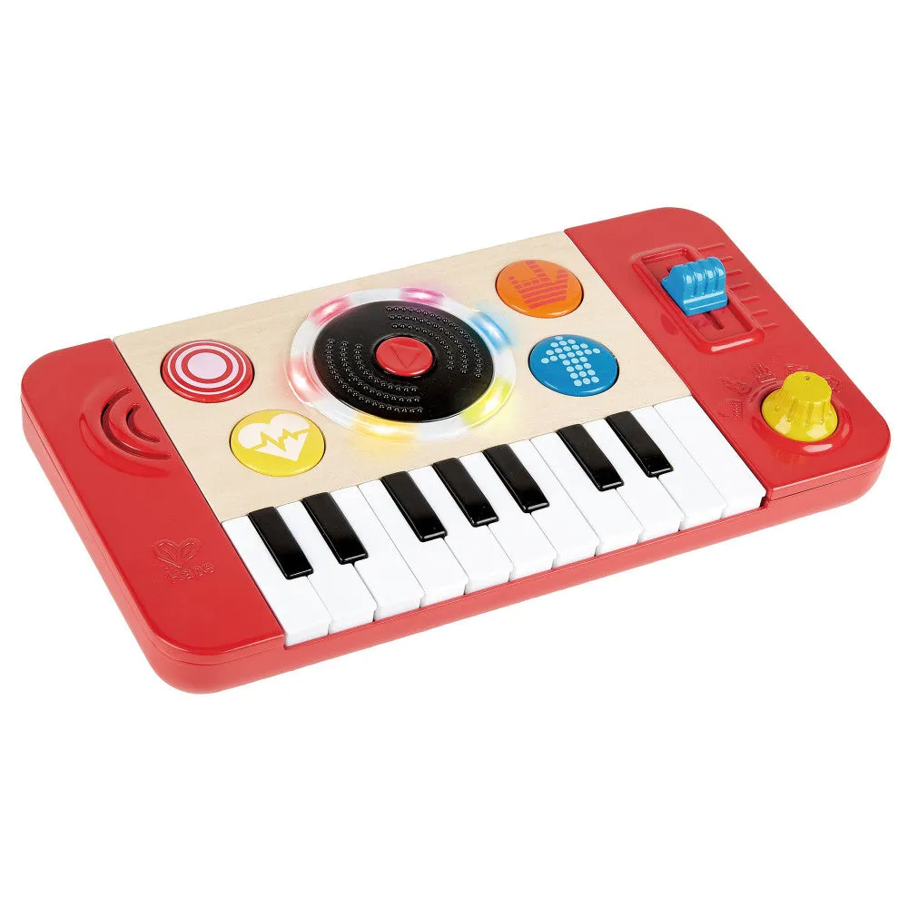 Hape DJ Mix & Spin Studio - Interactive Music Toy with Lights & Sounds