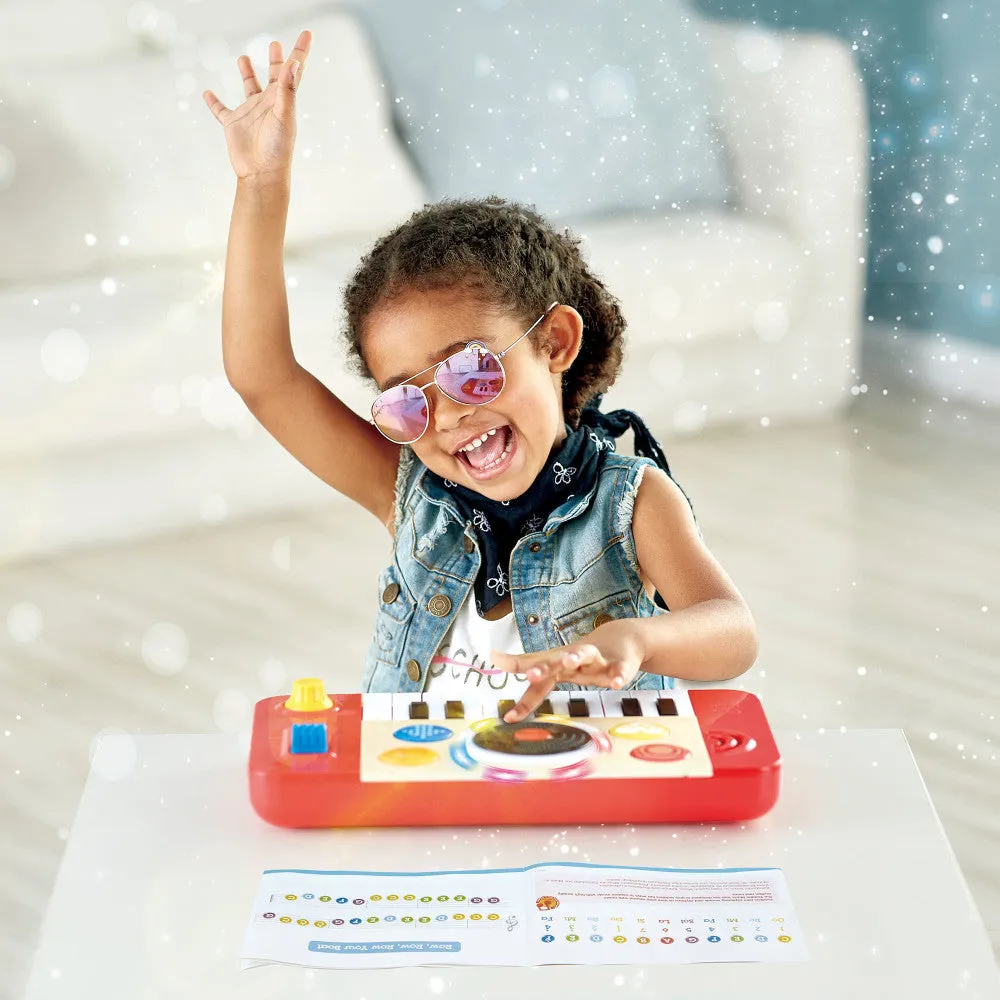 Hape DJ Mix & Spin Studio - Interactive Music Toy with Lights & Sounds
