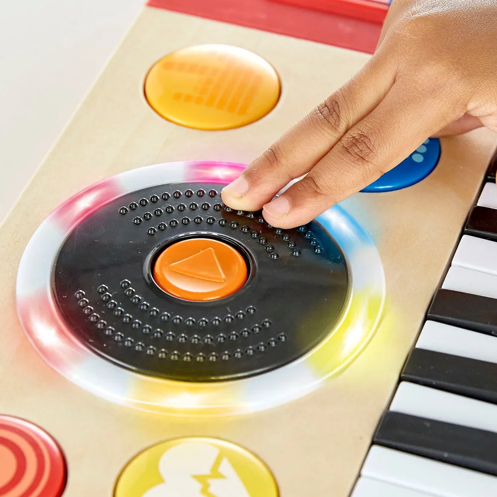 Hape DJ Mix & Spin Studio - Interactive Music Toy with Lights & Sounds
