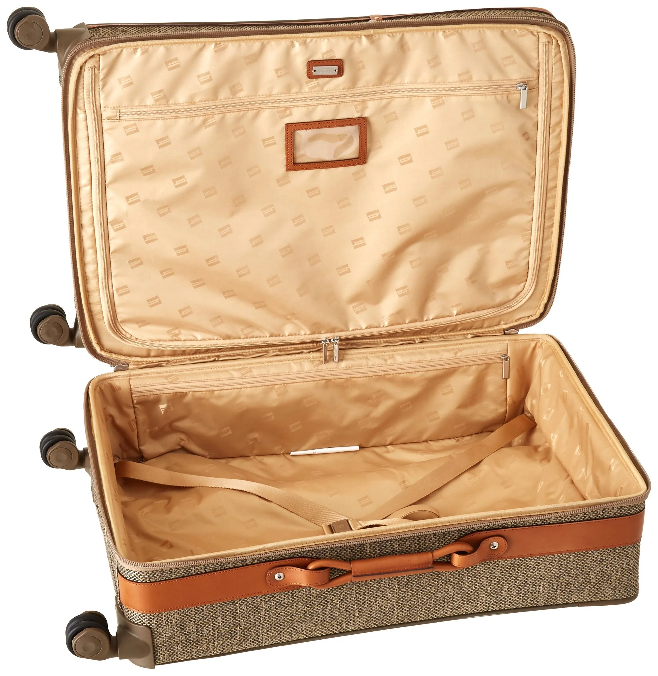 Hartmann Tweed Collection Medium Journey Expandable Spinner Natural Tweed One Size