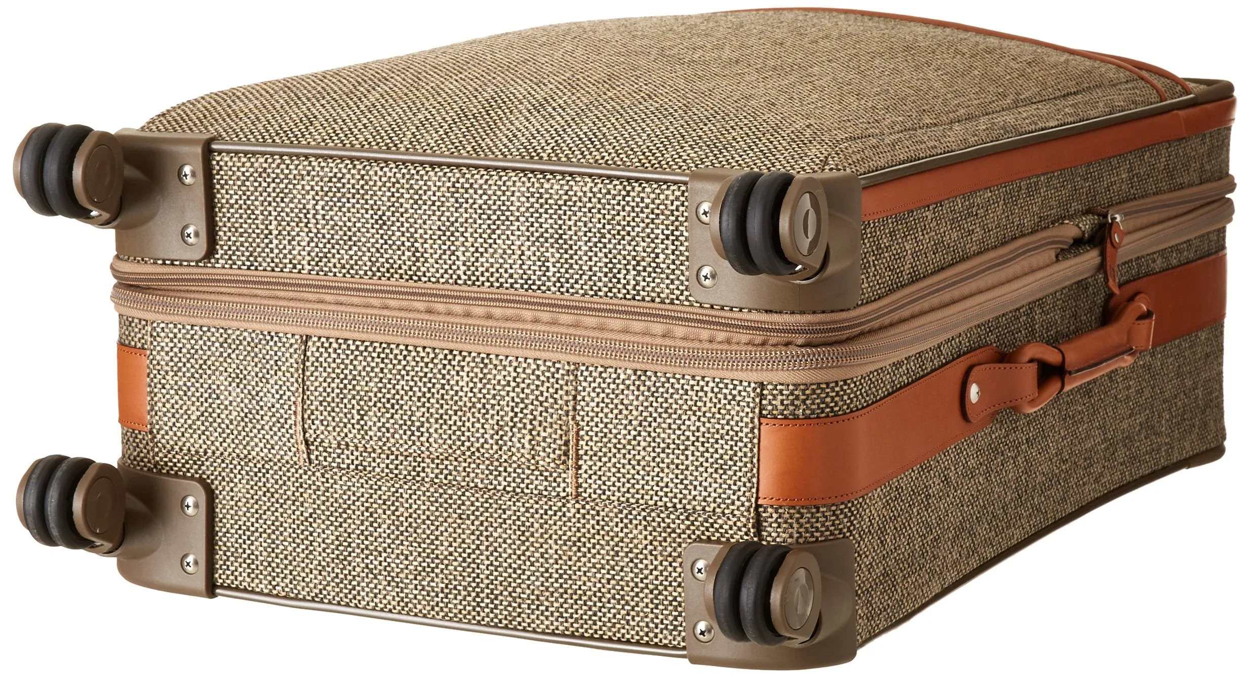 Hartmann Tweed Collection Medium Journey Expandable Spinner Natural Tweed One Size