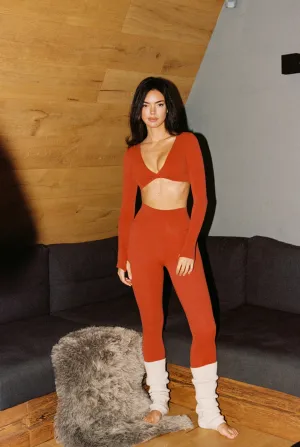 High-Waist Scrunch Legging