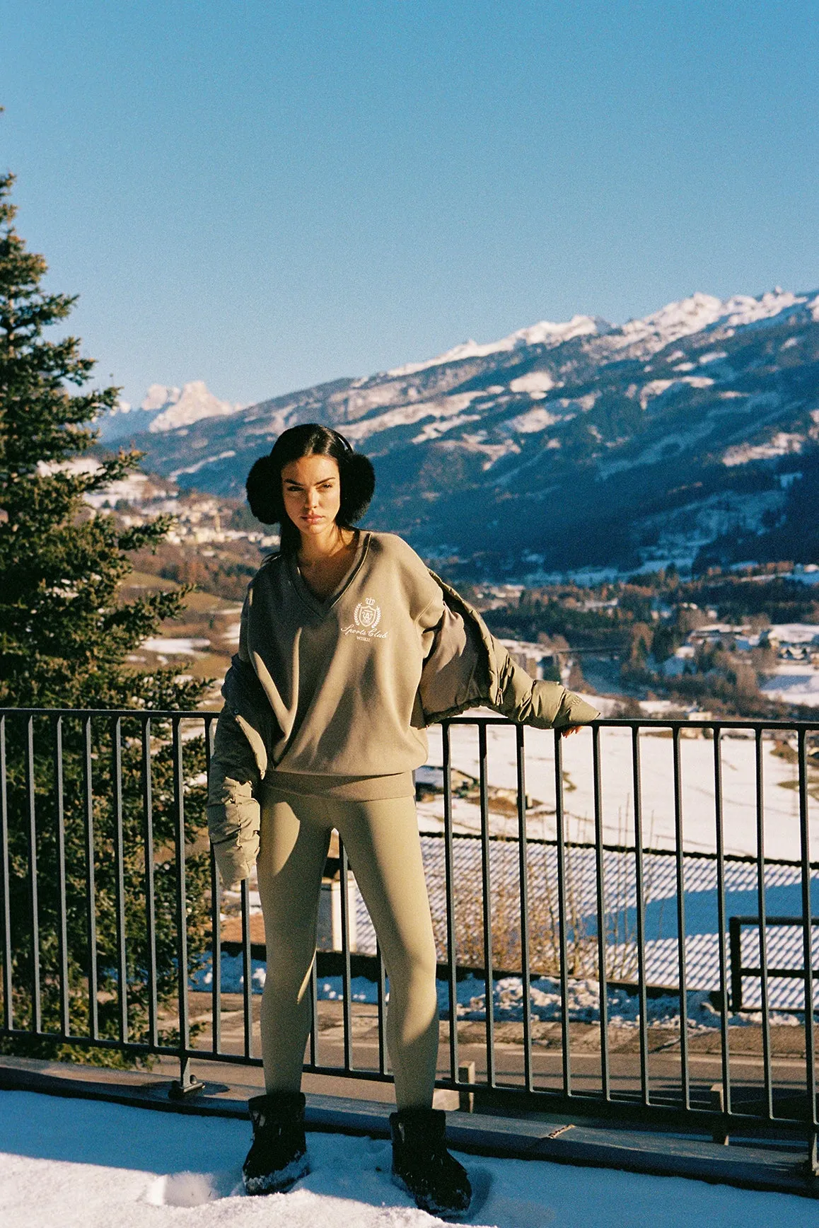 High-Waist Scrunch Legging