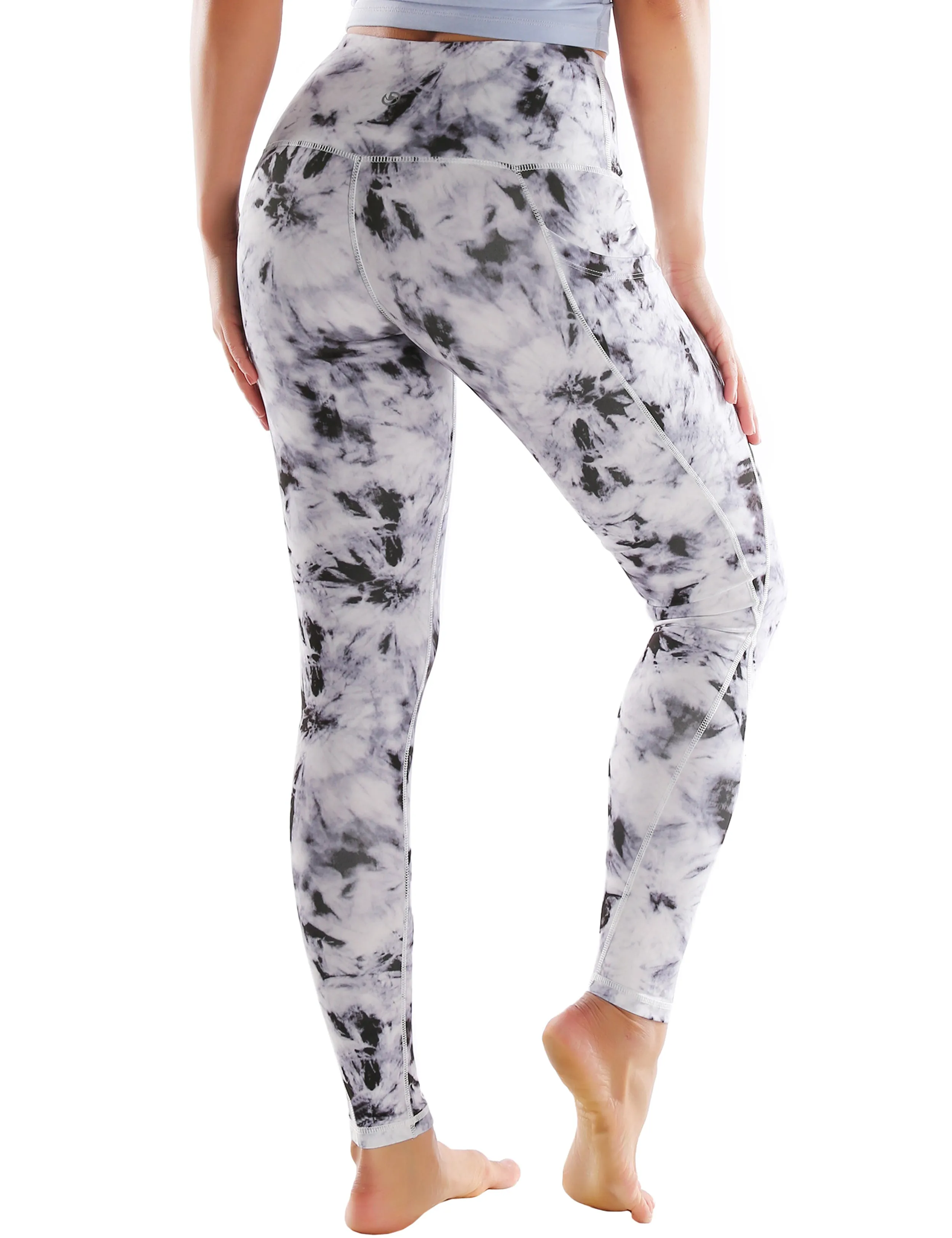 High Waist Side Pockets Yoga Pants blackdandelion_yoga