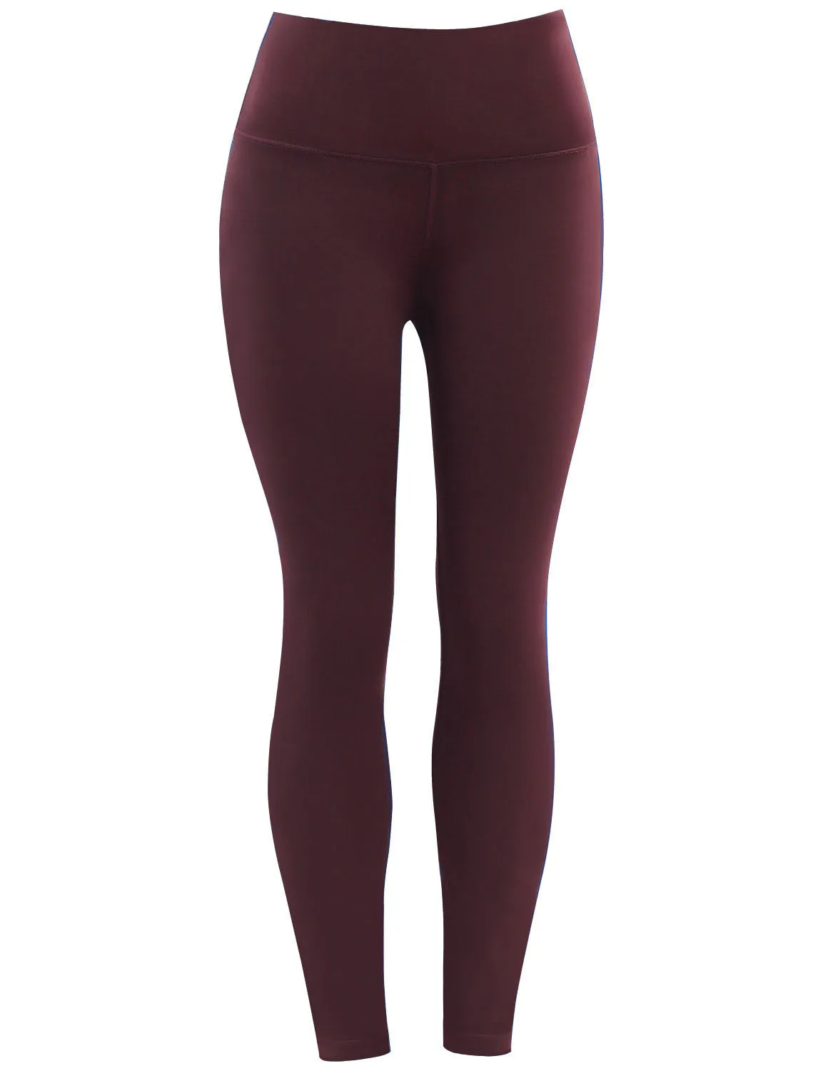 High Waist Yoga Pants mahoganymaroon_yoga