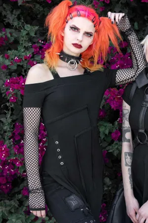 Hole Heartedly Bardot Top - Resurrect