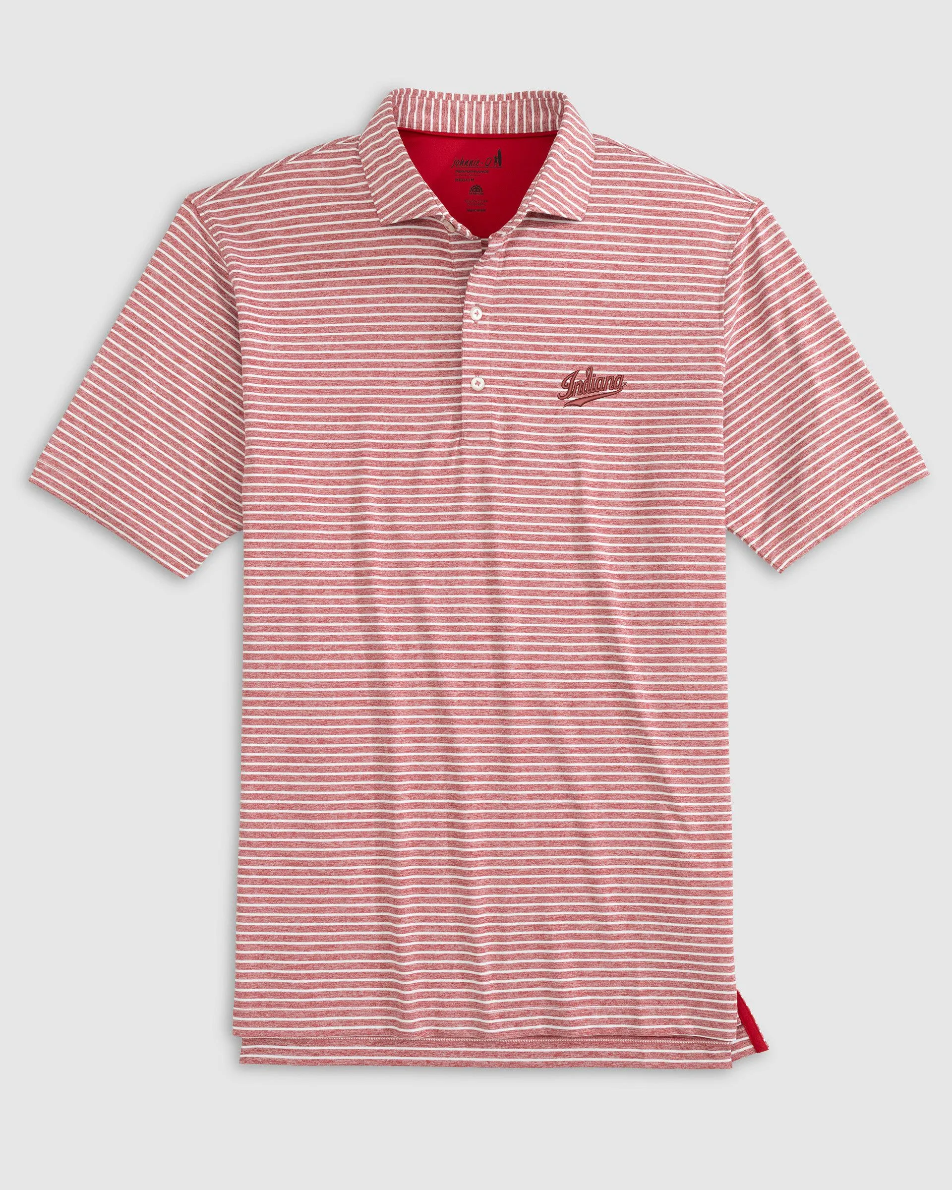 Indiana Clipperr Striped Jersey Performance Polo