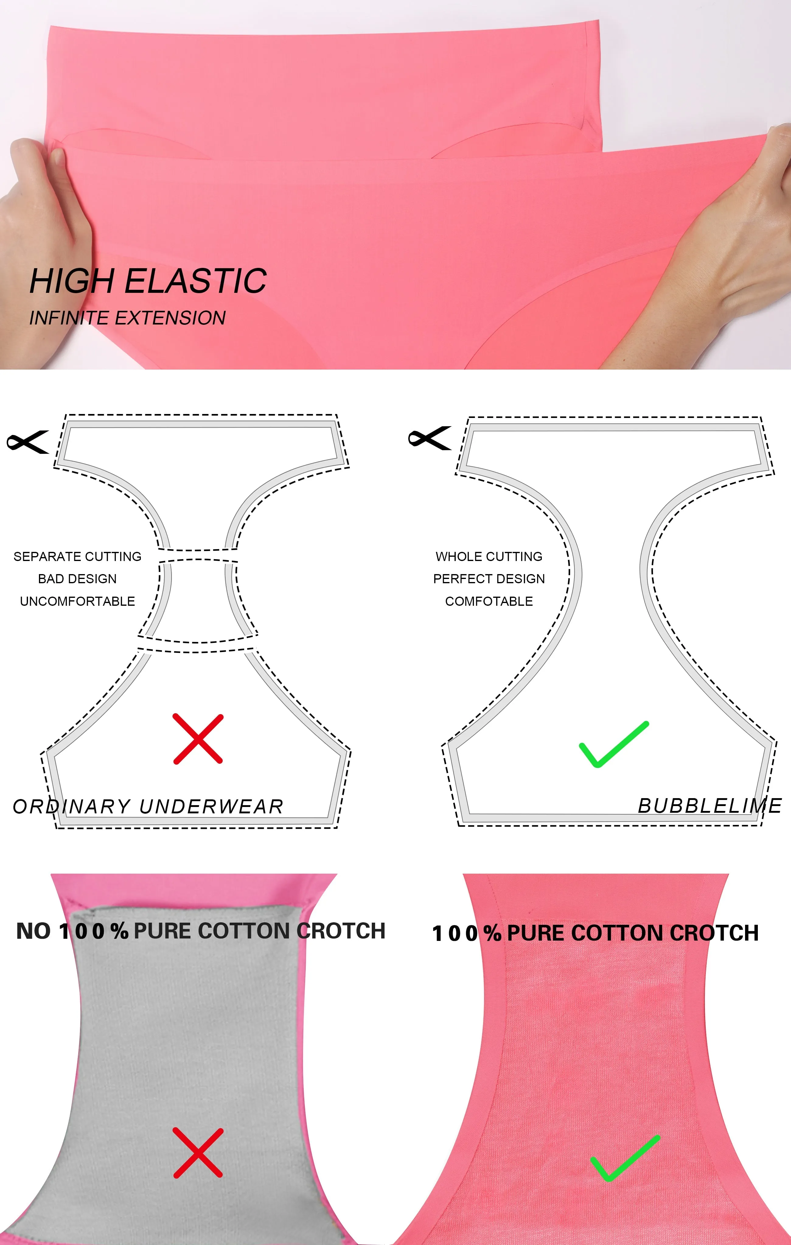 Invisibles Sports Bikini Underwear skin_yoga