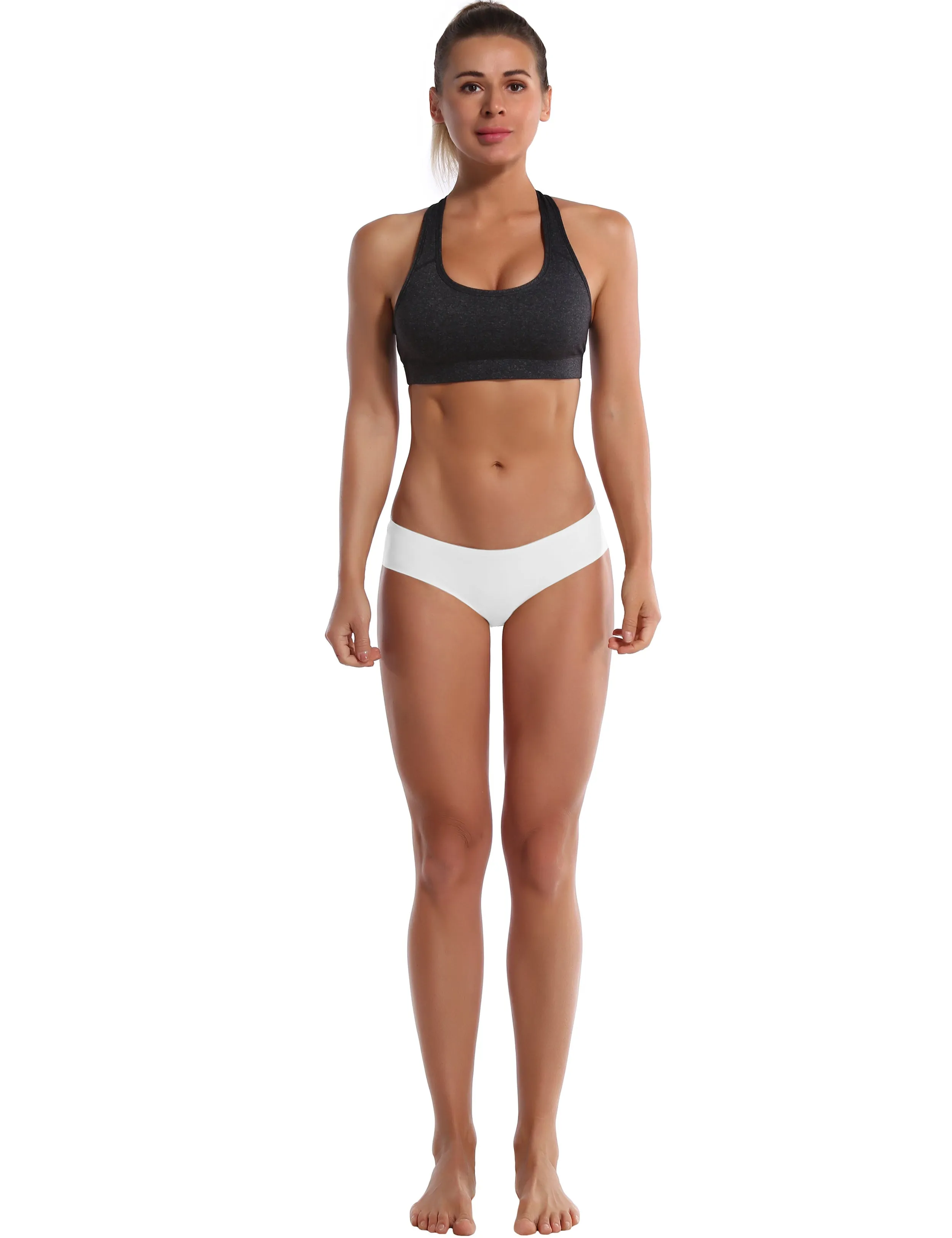 Invisibles Sports Bikini Underwear white_yoga