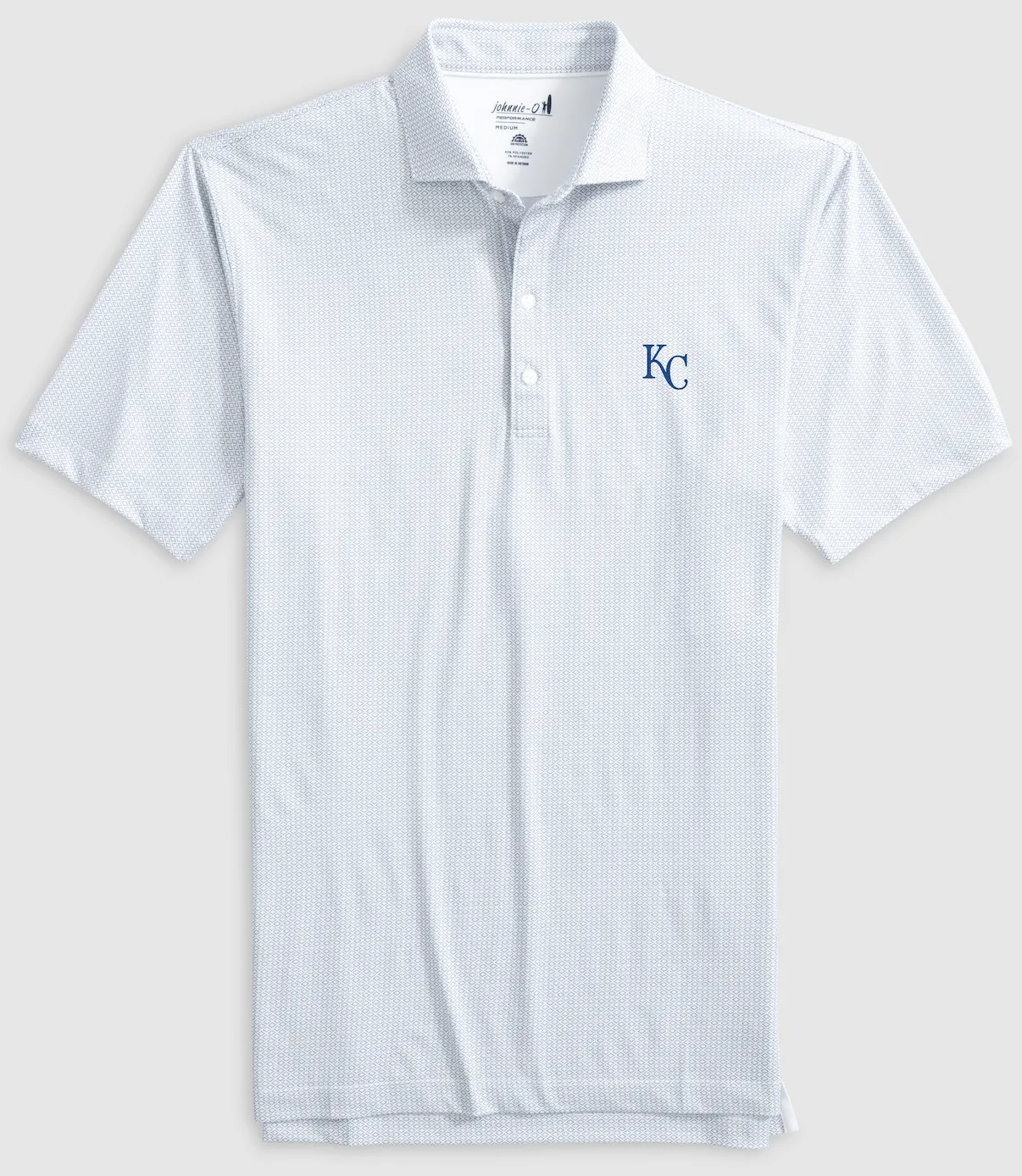 Kansas City Royals Slade Performance Jersey Printed Polo
