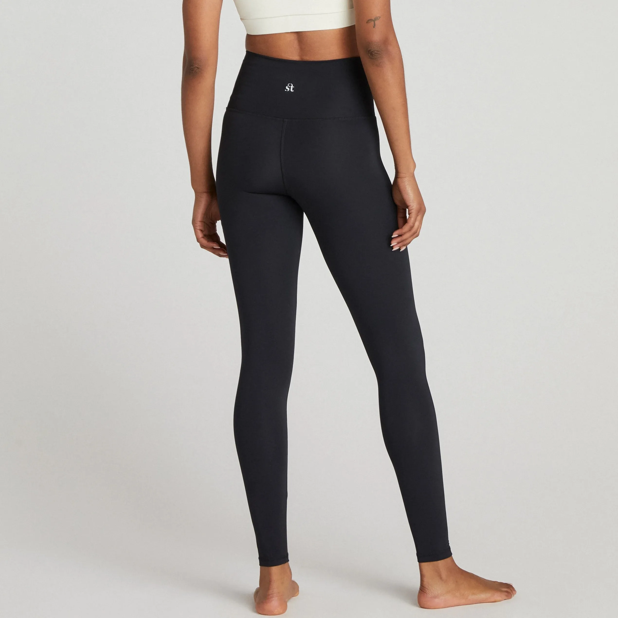 Kennedy Ankle Legging - Black/Black