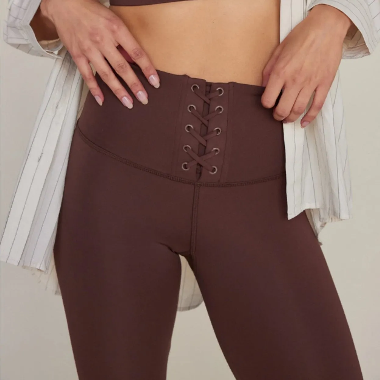 Kennedy Ankle Legging - Coco