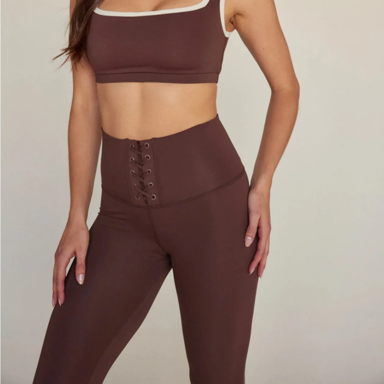 Kennedy Ankle Legging - Coco