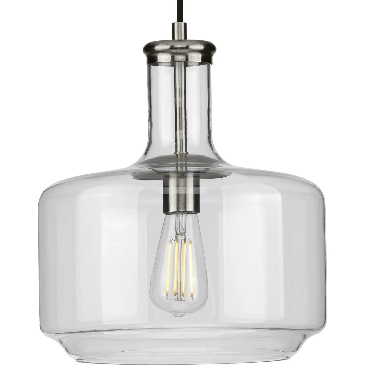 Latrobe Collection One-Light Clear Glass Pendant Light P500231