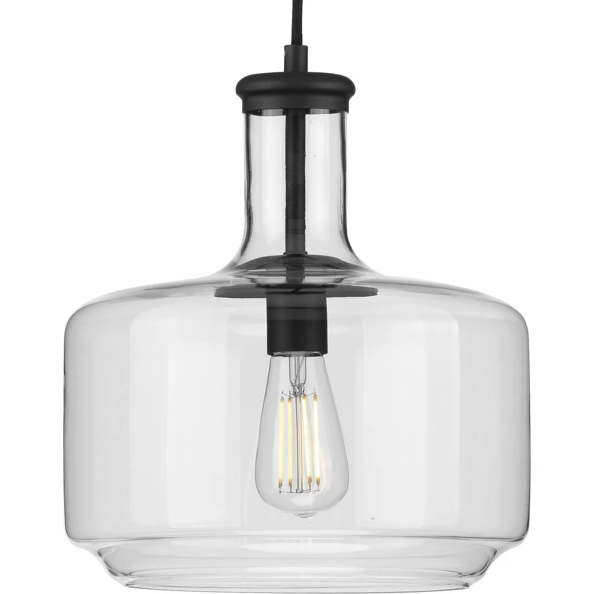 Latrobe Collection One-Light Clear Glass Pendant Light P500231