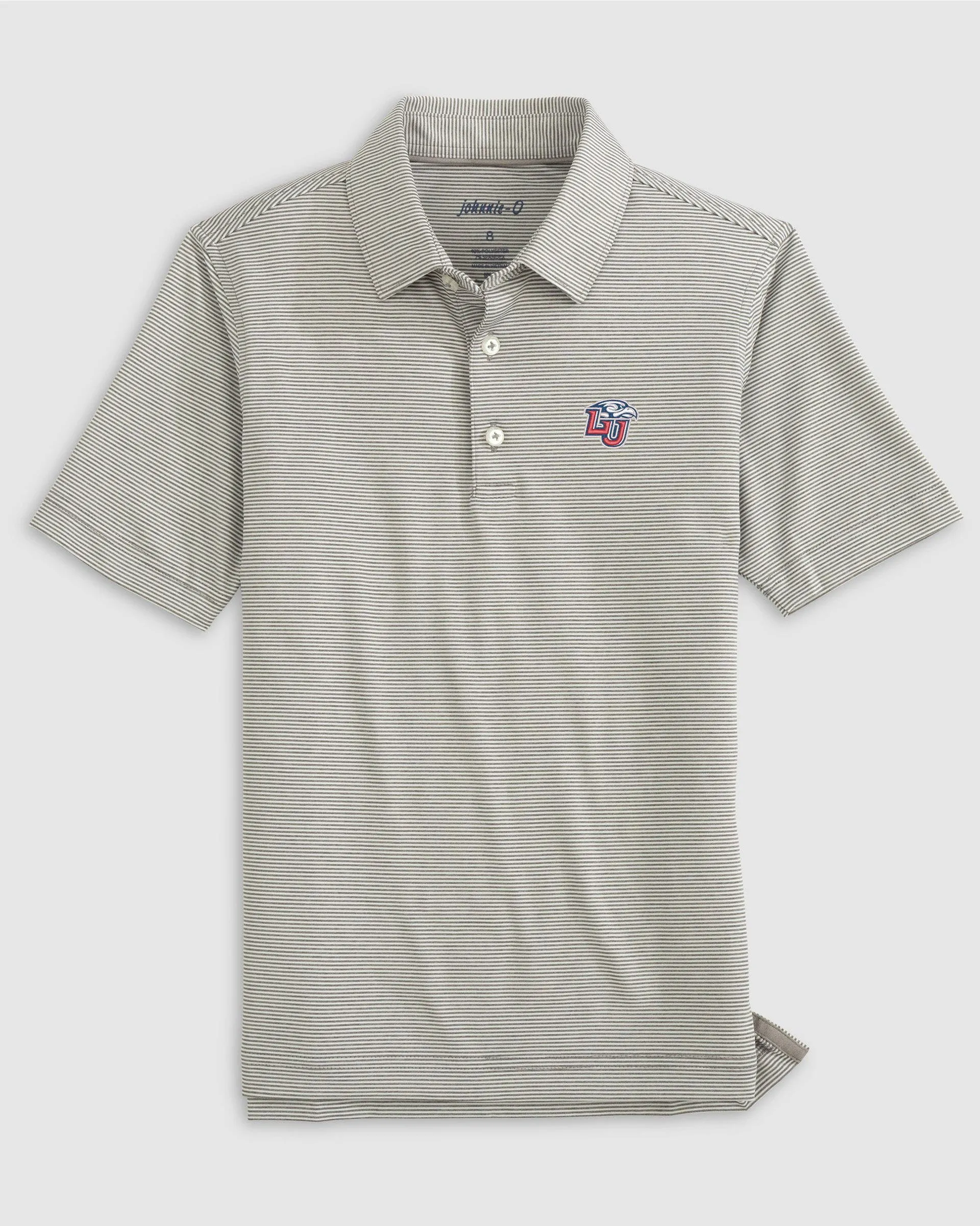 Liberty Lyndonn Jr. Striped Jersey Performance Polo