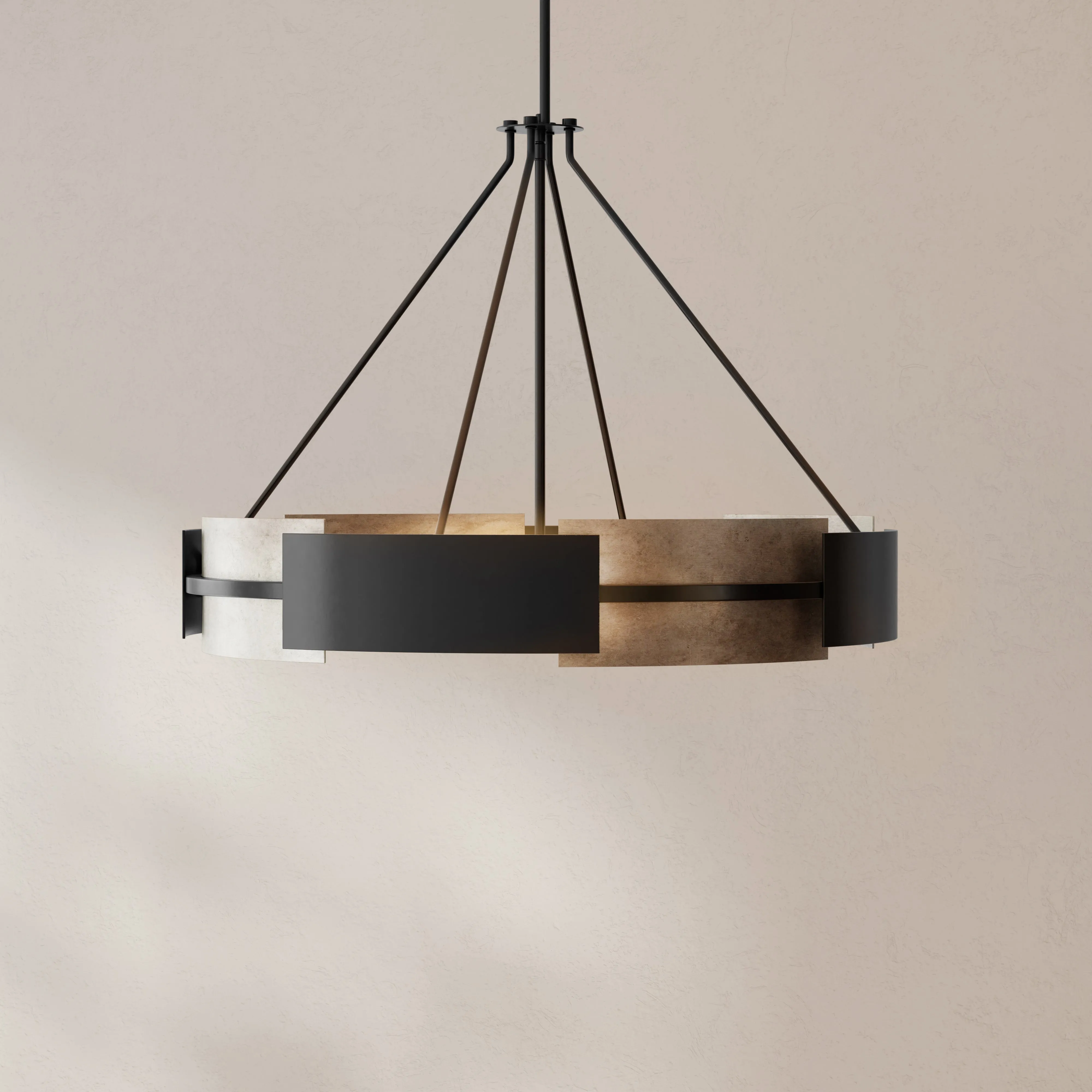 Lowery Collection Six-Light Hanging Pendant Light