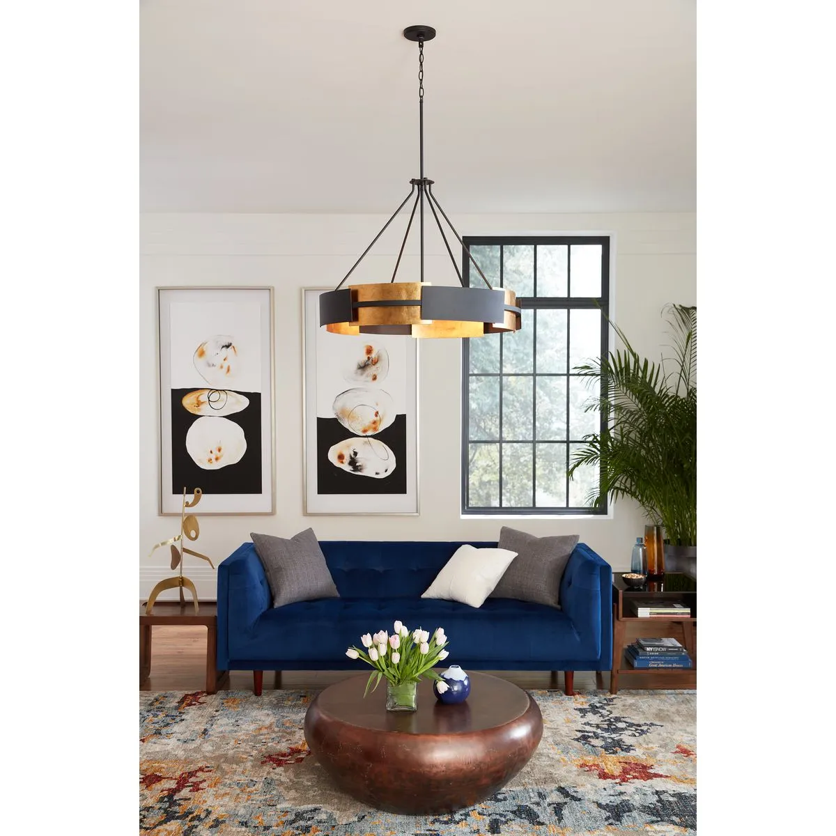 Lowery Collection Six-Light Hanging Pendant Light