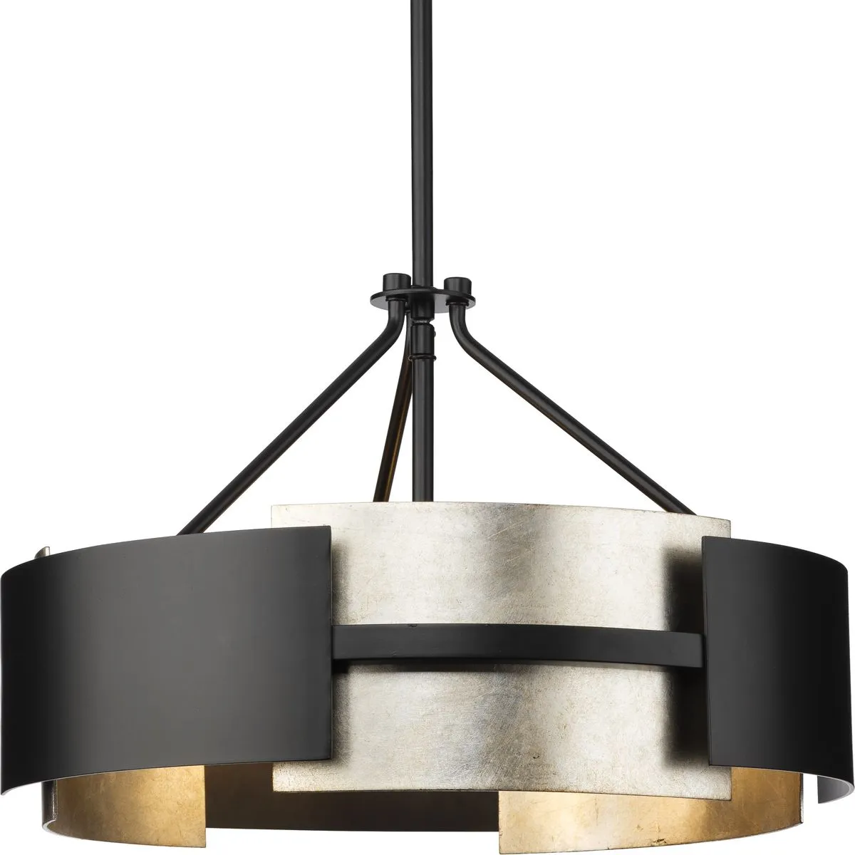 Lowery Collection Three-Light Semi-Flush Mount