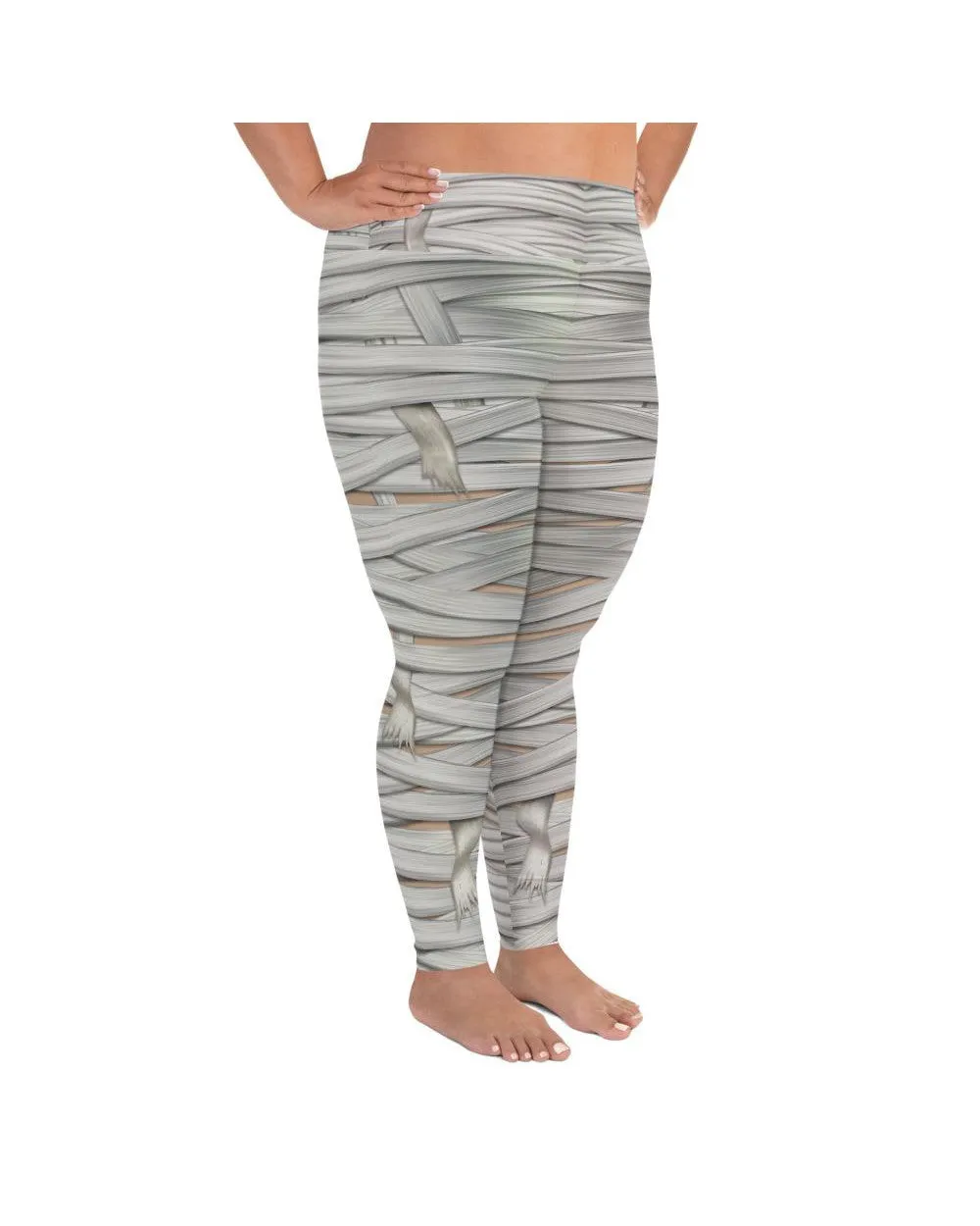 Mummy Leg Plus Size Leggings