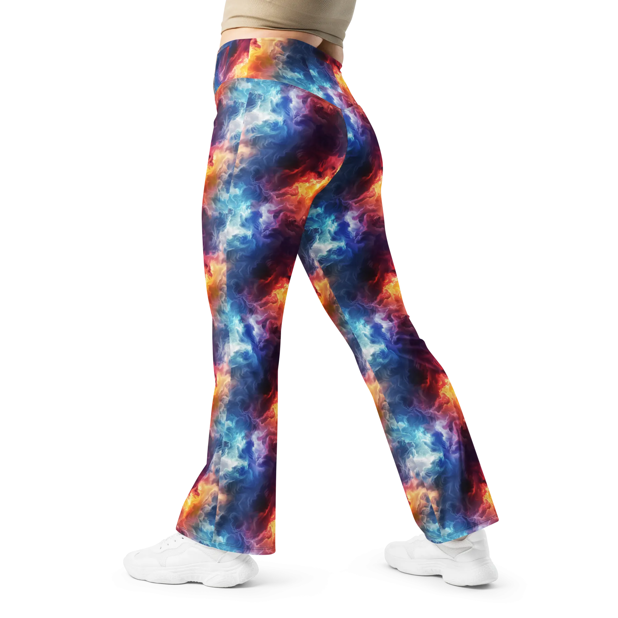 Mystic Cloud Flare Leggings