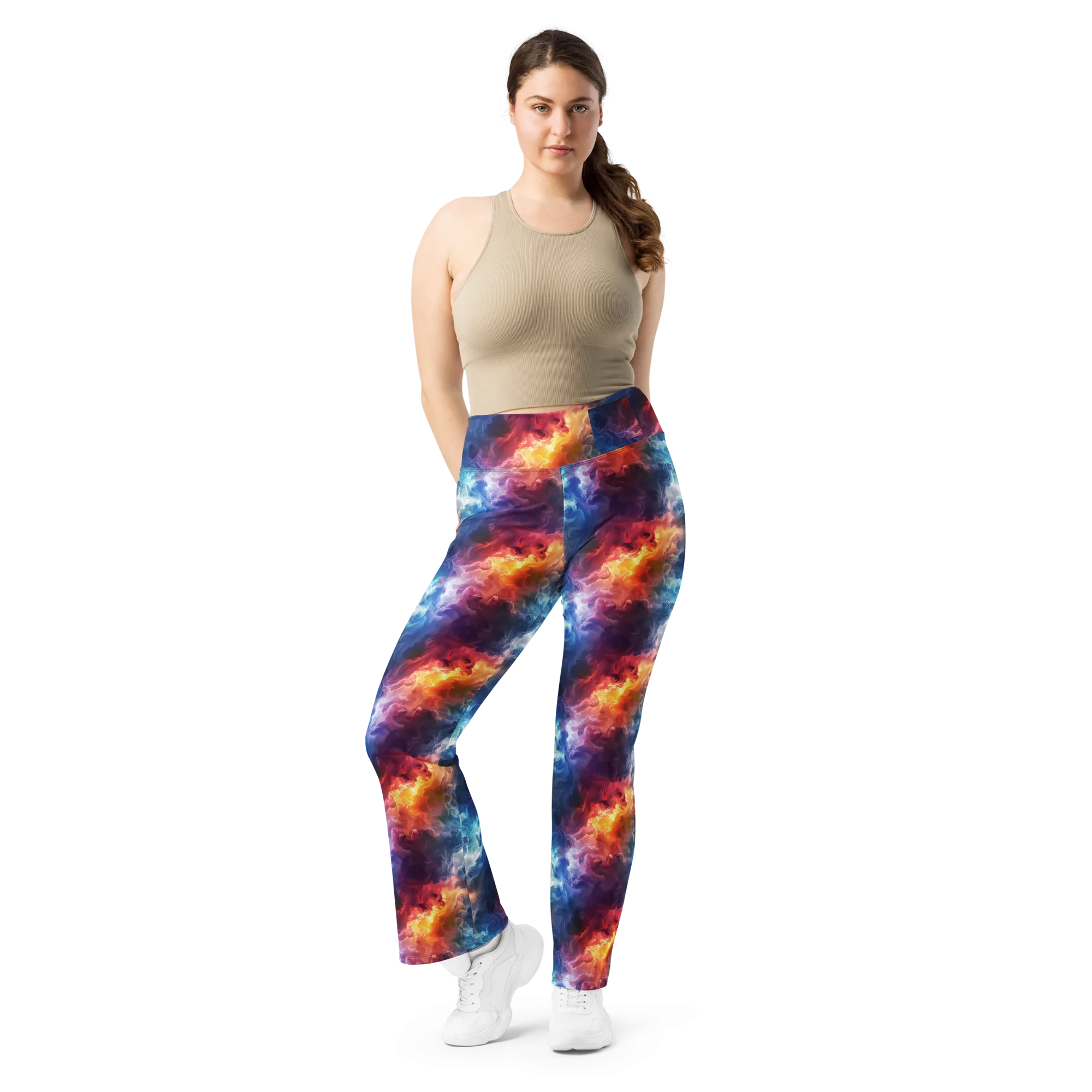Mystic Cloud Flare Leggings