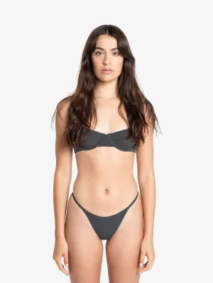 Nano Micro Bikini Bottom - Dark Charcoal