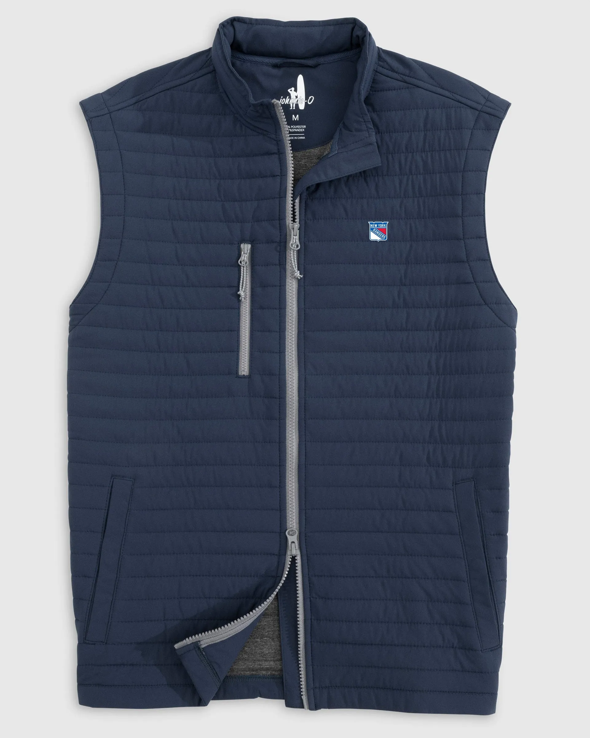New York Rangers Crosswind Quilted Performance Vest