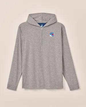 New York Rangers Welsey Performance 1/4 Zip Hoodie
