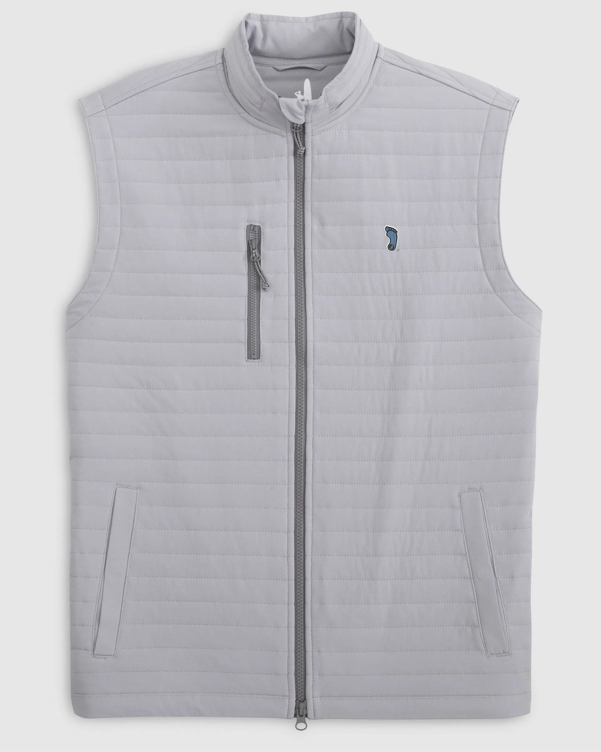 North Carolina Crosswind Quilted Performance Vest - Tar Heel Logo
