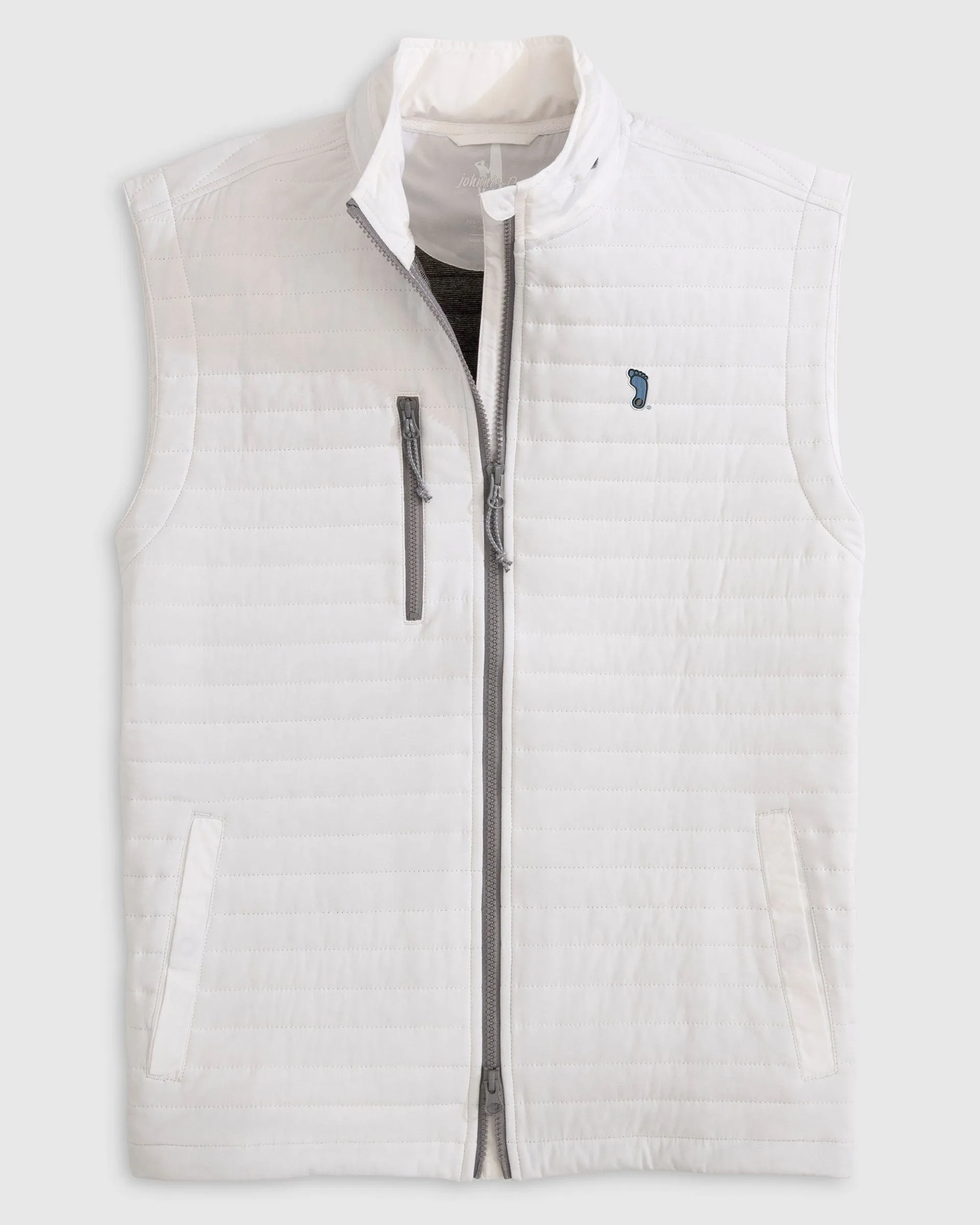 North Carolina Crosswind Quilted Performance Vest - Tar Heel Logo