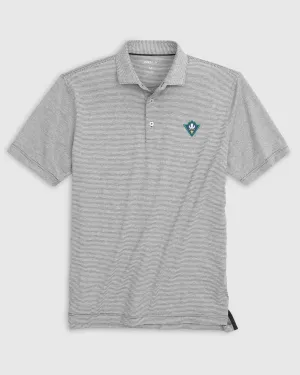North Carolina Wilmington Lyndonn Performance Jersey Striped Polo