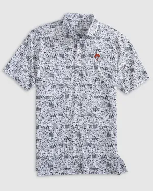 Oklahoma State Tailgater 2.0 Printed Jersey Performance Polo - Pistol Pete Logo