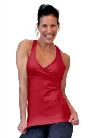 One Step Ahead Brushed Supplex Cross Long Top 2011