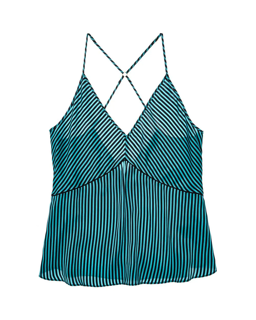 Pacific Stripe Cross Back Cami