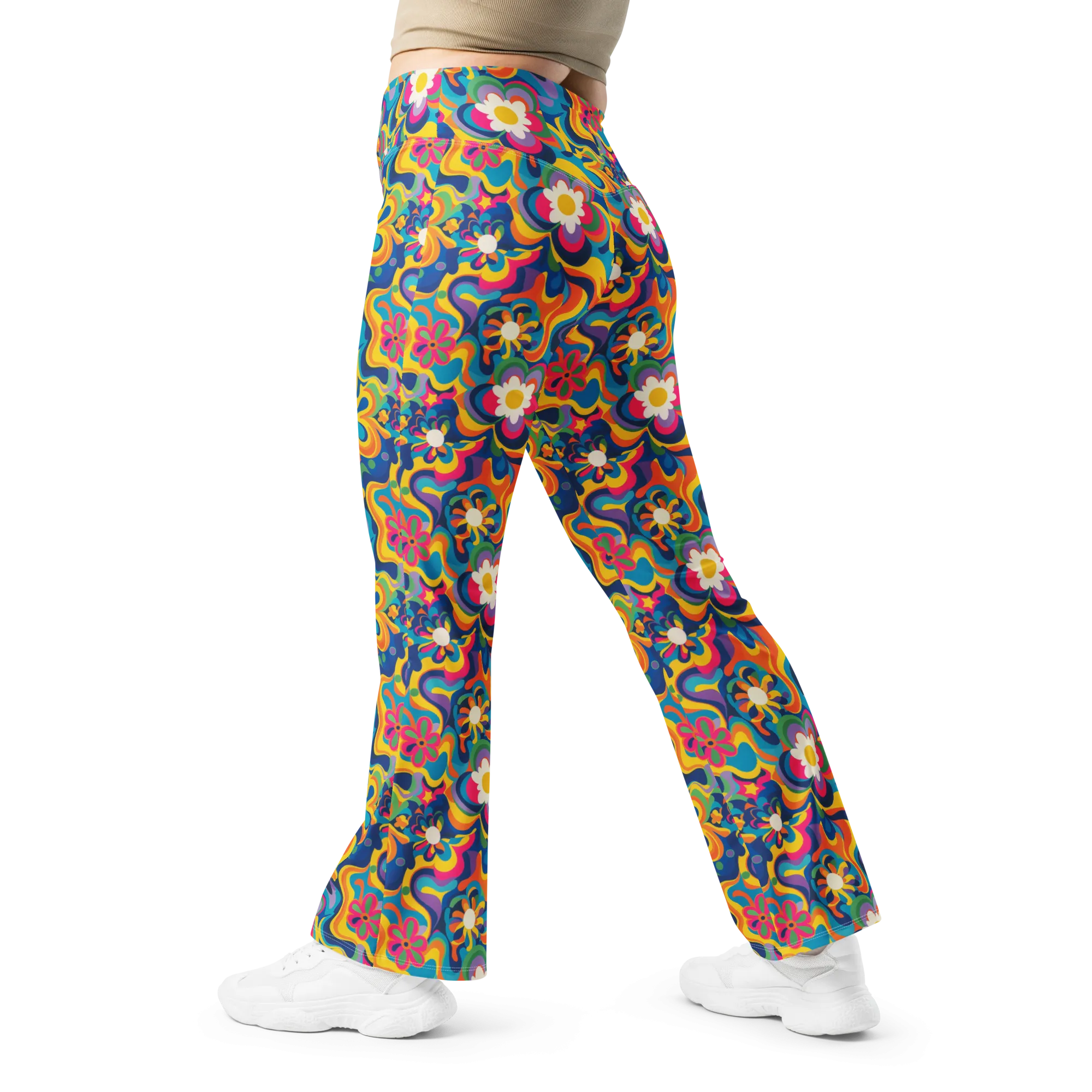Peace Out Flare Leggings