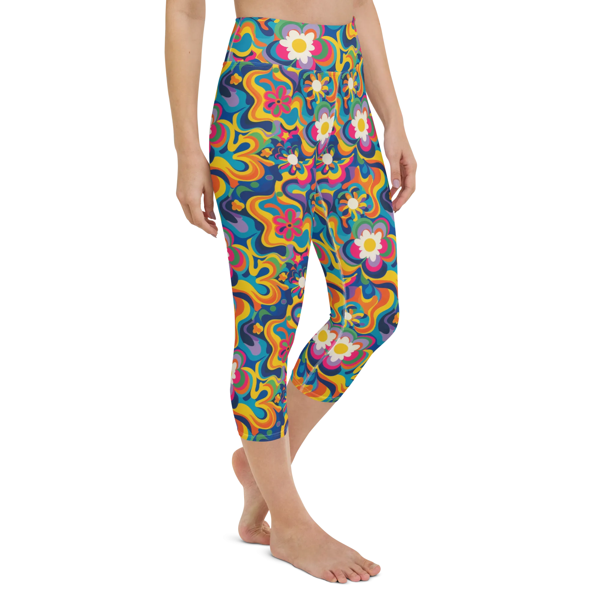 Peace Out Yoga Capris
