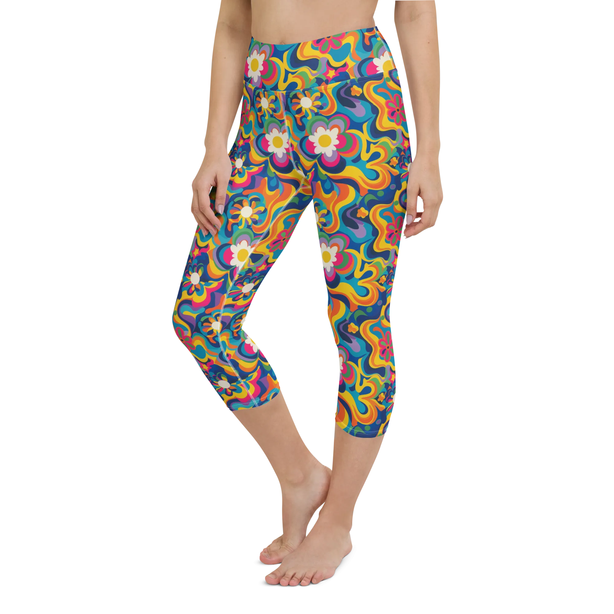Peace Out Yoga Capris