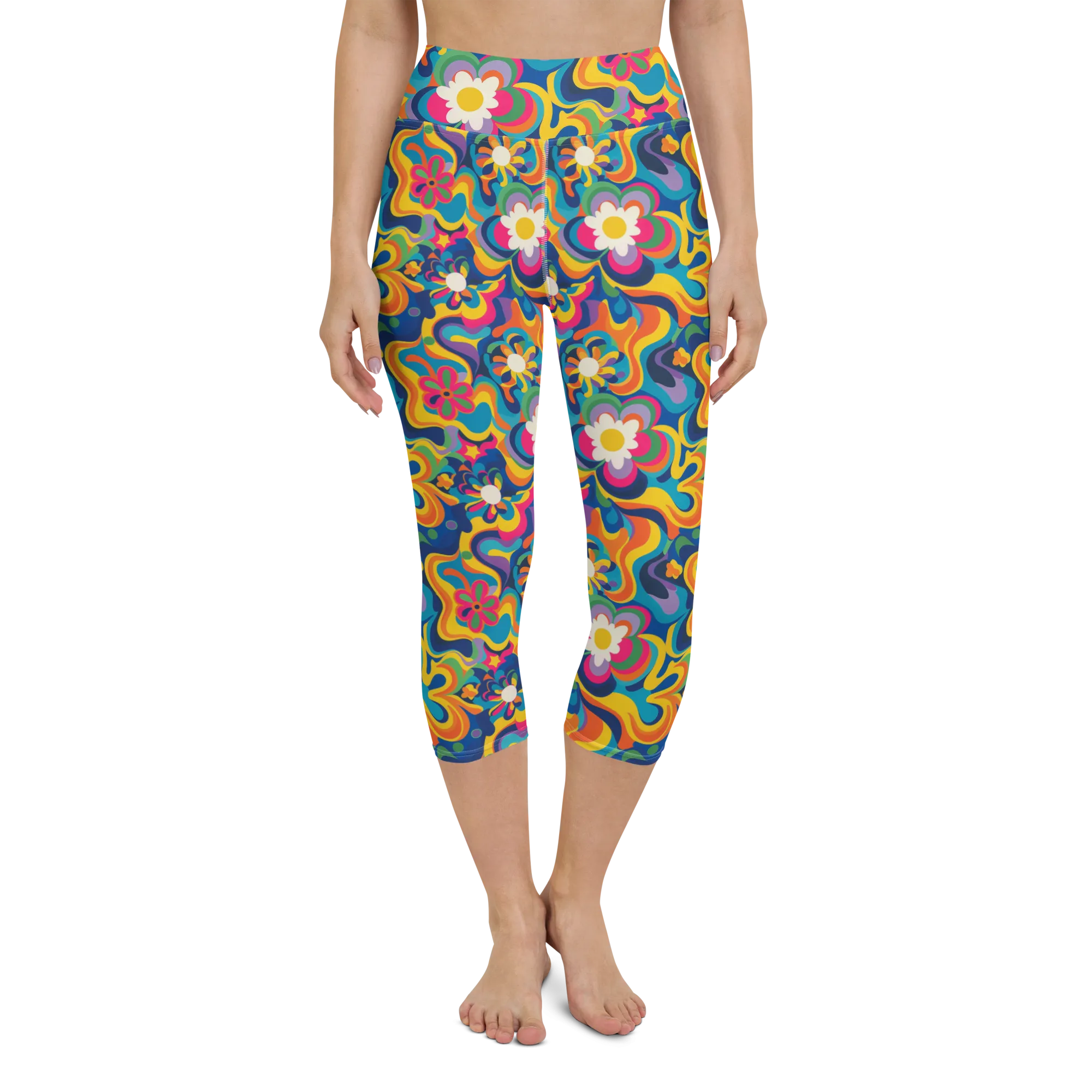 Peace Out Yoga Capris