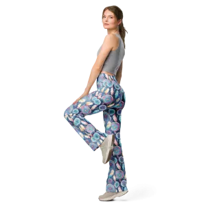 Peaceful Dream Catcher Flare Leggings