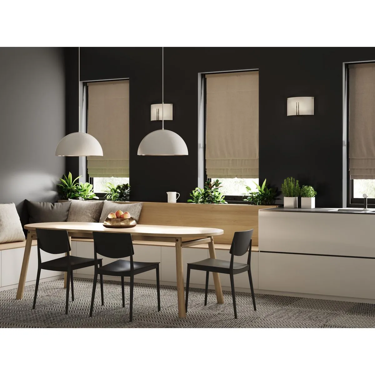 Perimeter Collection One-Light Pendant