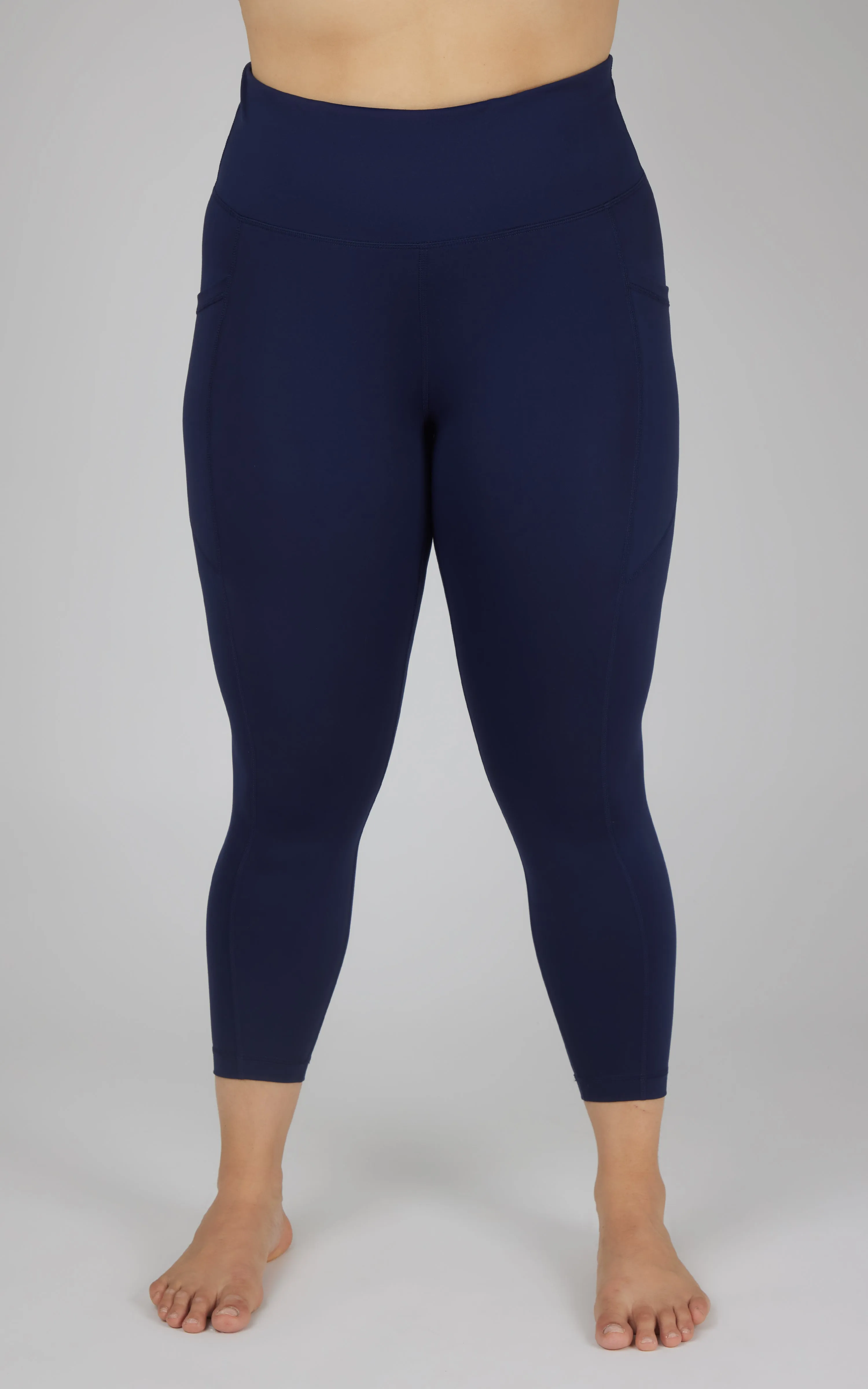 Plus Stretch Pocket Ankle Legging