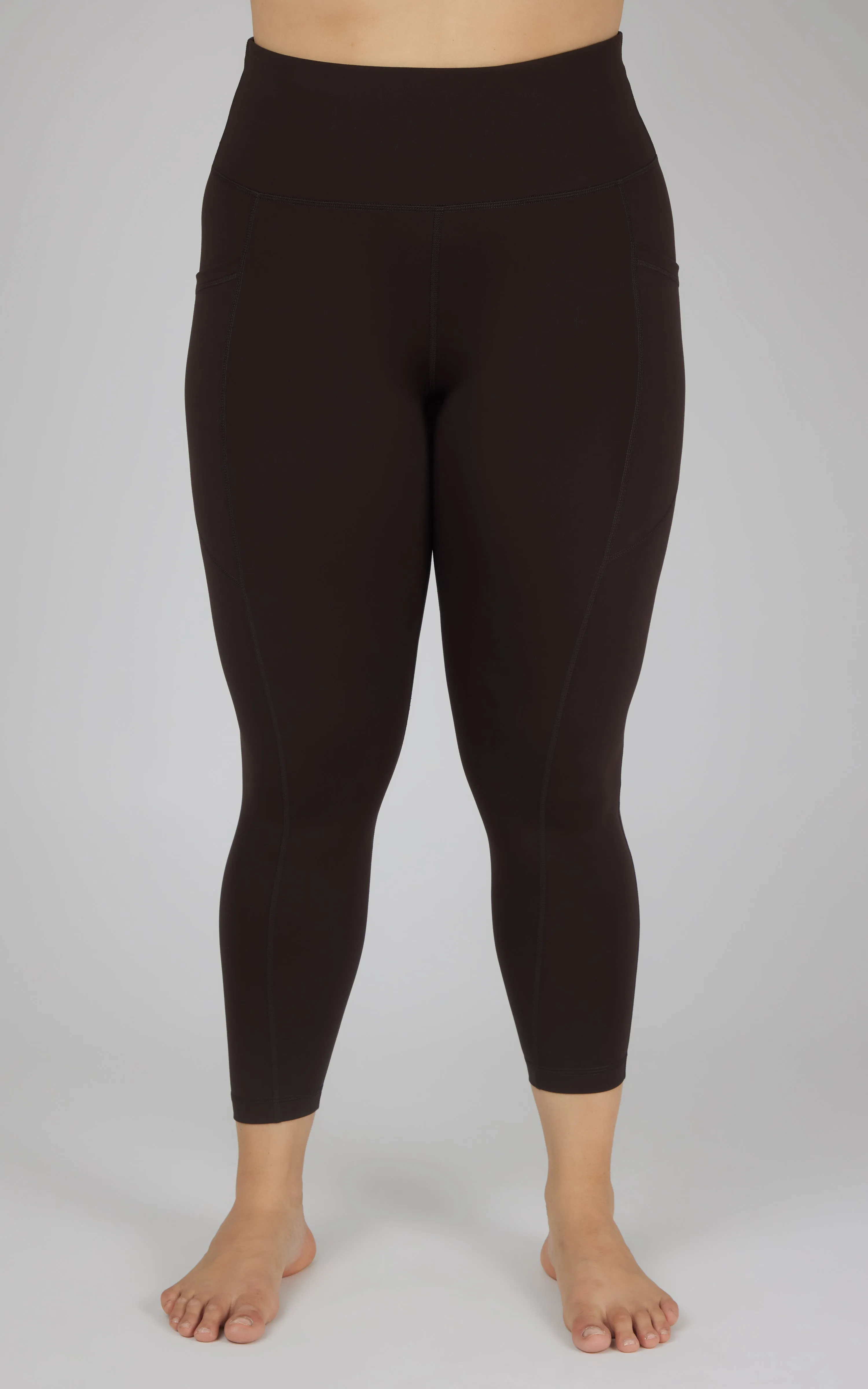Plus Stretch Pocket Ankle Legging