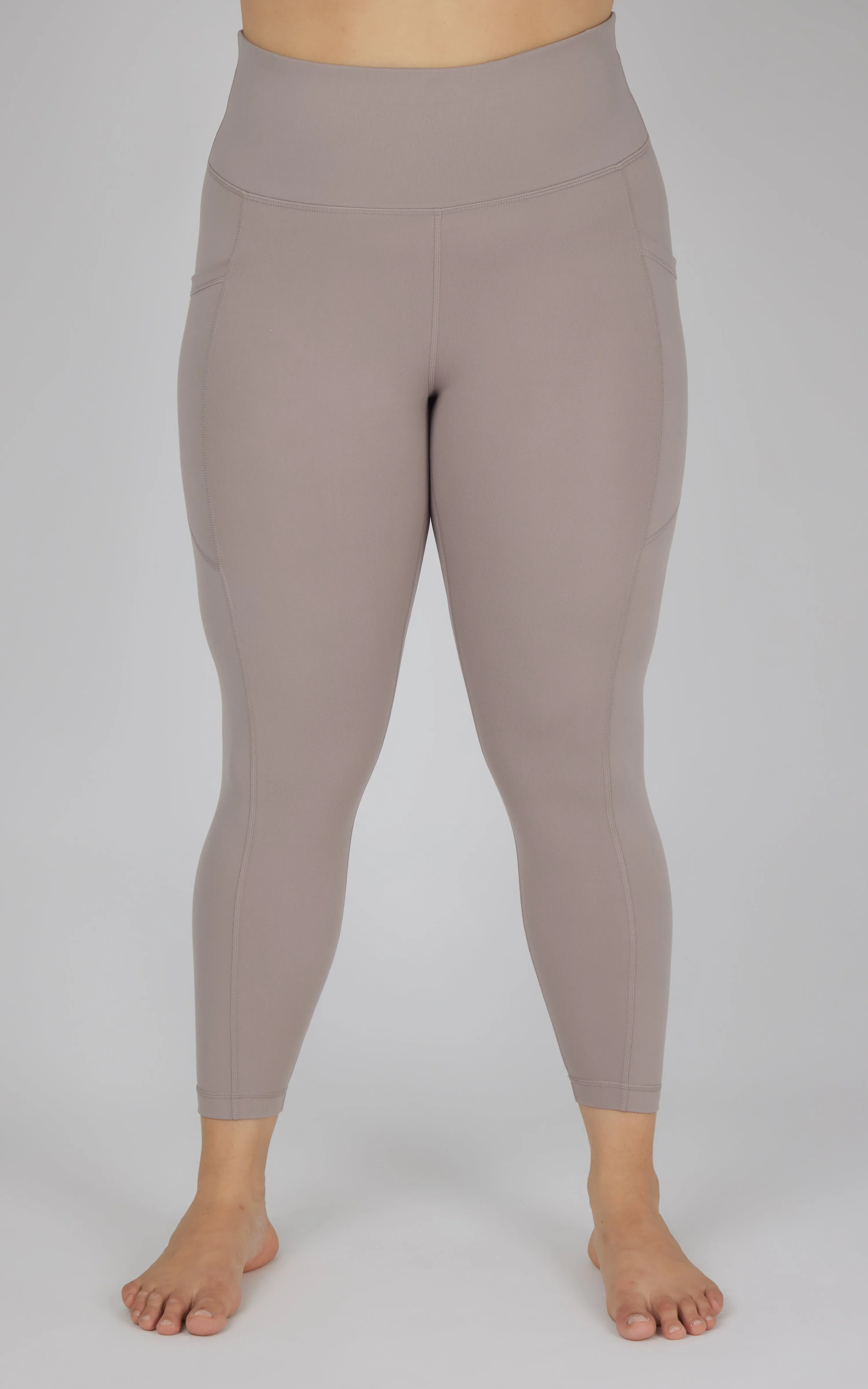 Plus Stretch Pocket Ankle Legging
