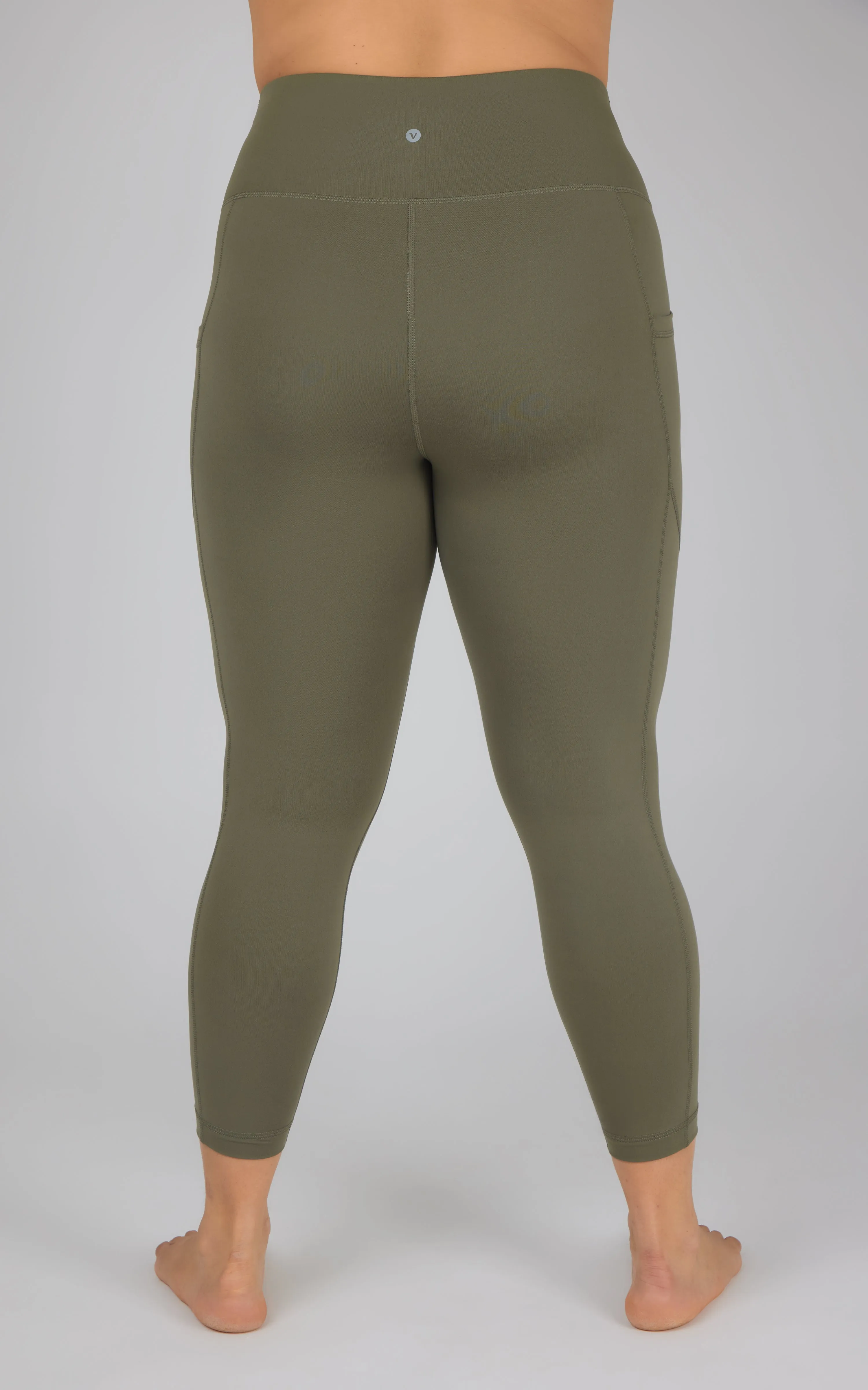 Plus Stretch Pocket Ankle Legging