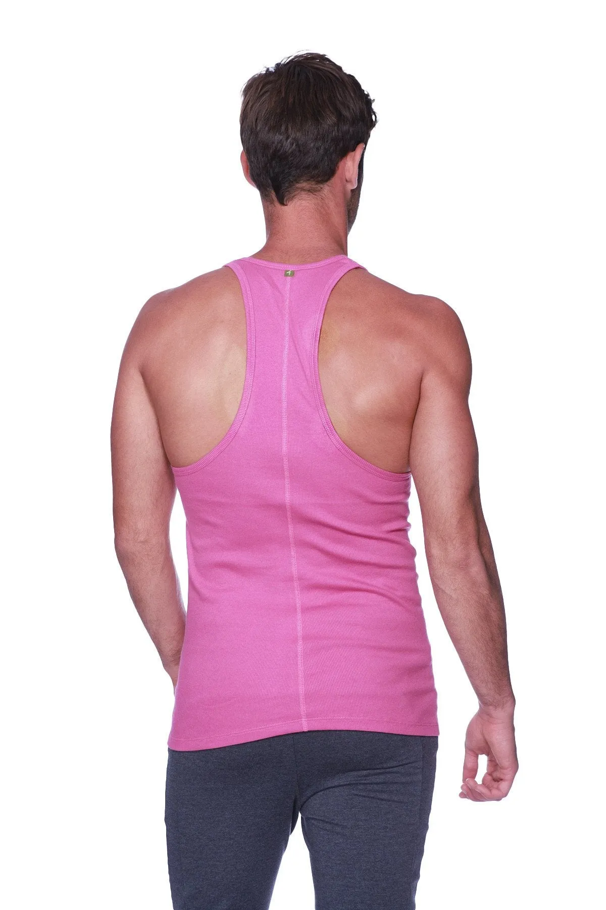 Racerback Yoga Tank Top (Berry)
