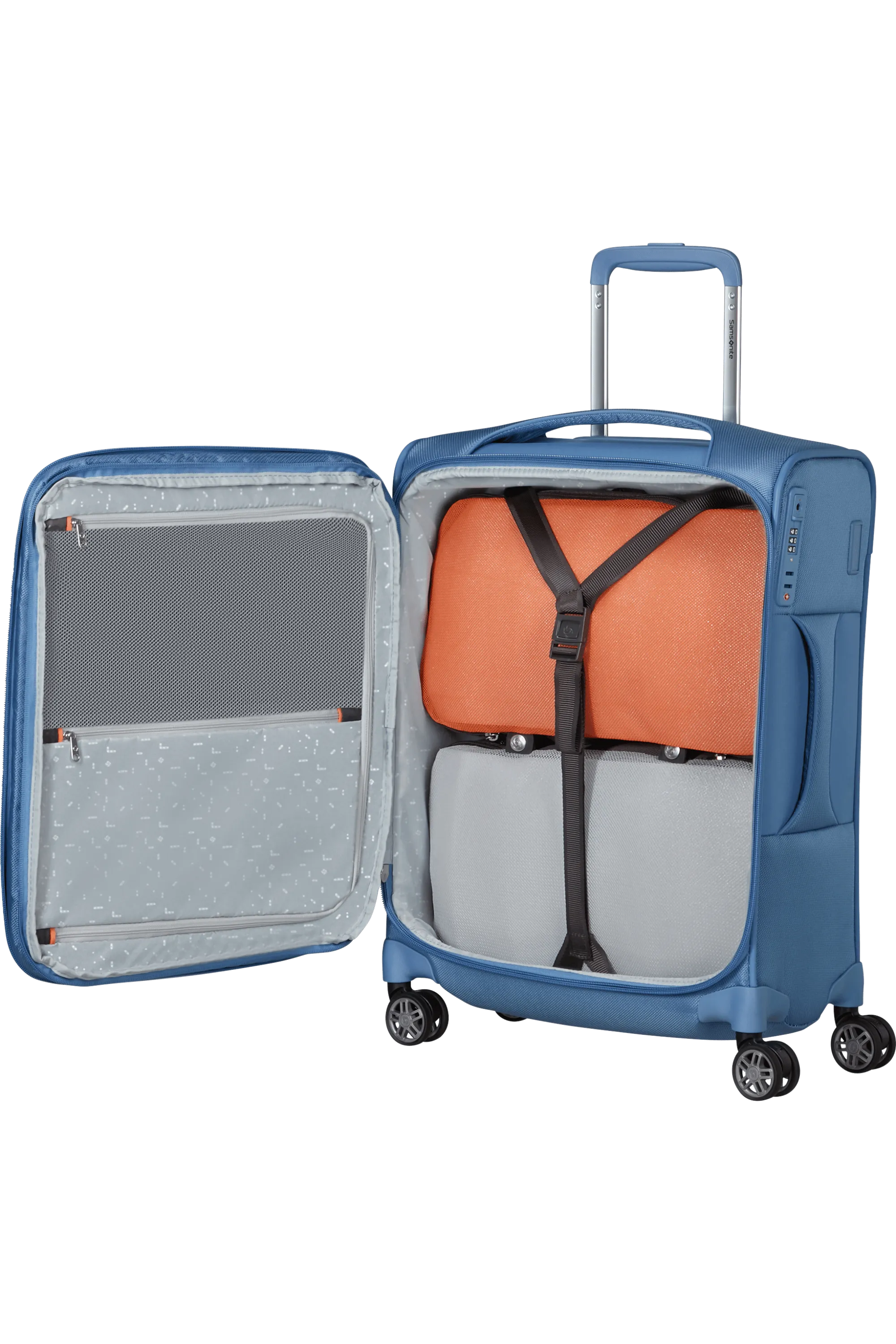 Re-Lite 55cm Spinner Expandable (4 wheels) - Capri Blue
