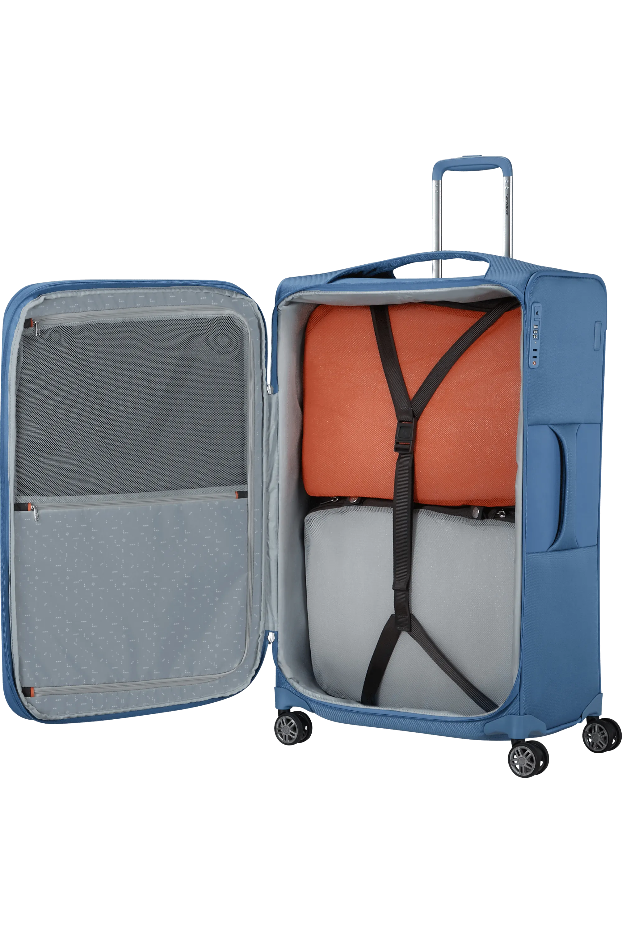 Re-Lite 78cm Spinner Expandable (4 wheels) - Capri Blue