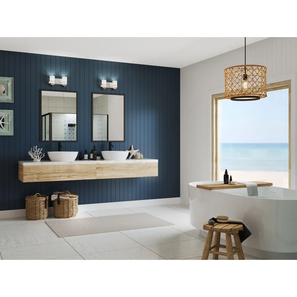 Reiss Collection Two-Light Vanity Light